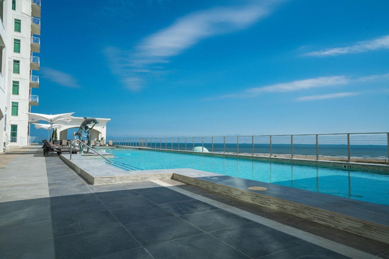 Sea It All Infinity Pool Ocean Views Steps From The Beach - A Perfect Romantic Getaway Lejlighed Galveston Eksteriør billede